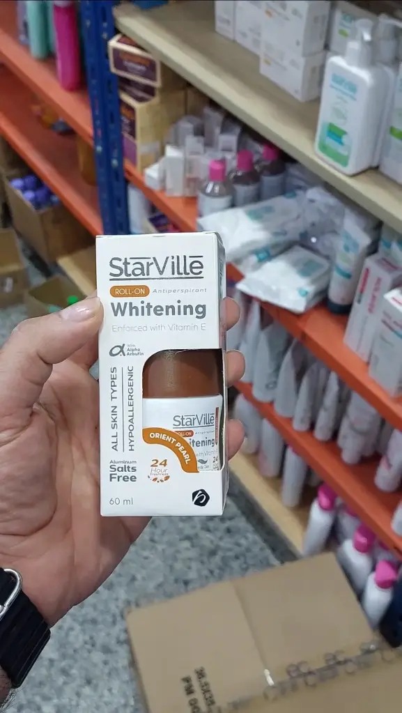 StarVille Whitening Anti-perspirant Roll-On (Oriental Pearl, 60ml)