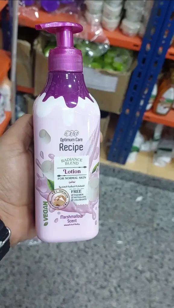 Eva Optimum Care Recipe Radiance Blend Lotion (Marshmallow Scent - For Normal Skin)