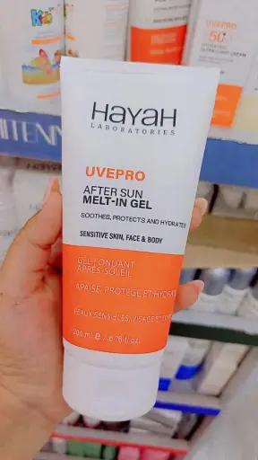 Hayah Laboratories UVEPRO After Sun Melt-In Gel - Sensitive Skin, Face & Body