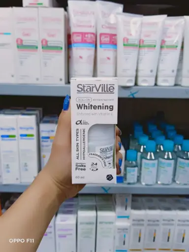 StarVille Whitening Roll-On Antiperspirant (60 ml)
