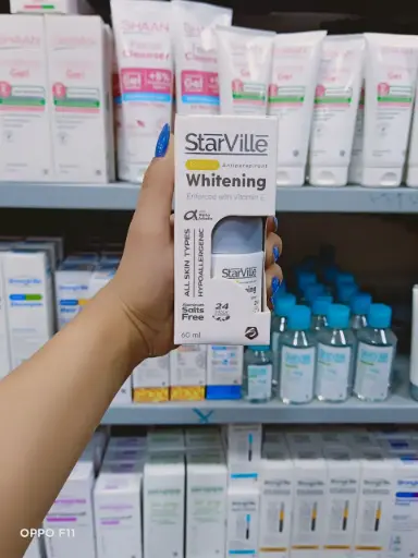 StarVille Whitening Roll-On Antiperspirant (60 ml)