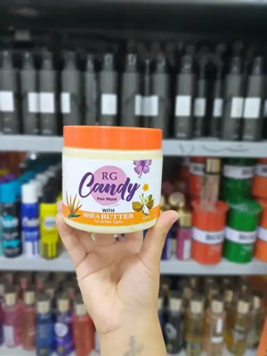 RG Candy Hair Mask with Shea Butter - قناع الشعر للتغذية والترطيب العميق