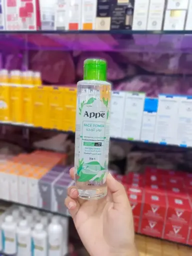 Appe Face Toner - تونر ومزيل مكياج 3 في 1 بتركيبة غنية بالبروتين