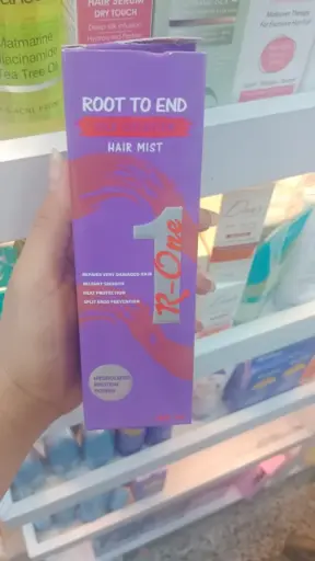 Root to End R-One Silk Solution Hair Mist - تحويل فوري لشعر كالحرير