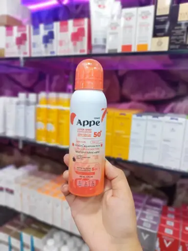 Appe Lotion Spray Sunscreen SPF 50+ with Hydrogen Aquamin Tech