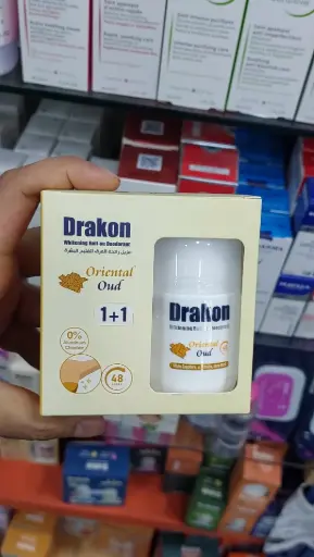 مزيل عرق دراكون رول أون مفتح للبشرة برائحة Oriental Oud