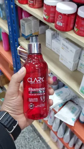 (CLARY Hair Fall Control Shampoo with PROCAPIL® for Dry and Damaged Hair)