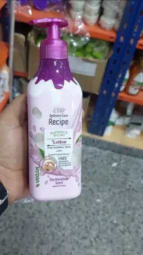 Eva Optimum Care Recipe Radiance Blend Lotion (Marshmallow Scent - For Normal Skin)