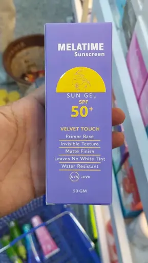 Melatime Sun Gel Velvet Touch SPF 50+ 1+1
