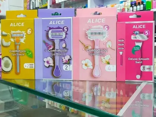 شفرات حلاقة ALICE - لتجربة حلاقة ناعمة ومريحة