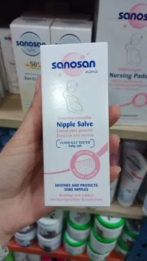 Sanosan Mama Nipple Salve - مرهم الحلمة المهدئ والواقي للمرضعات