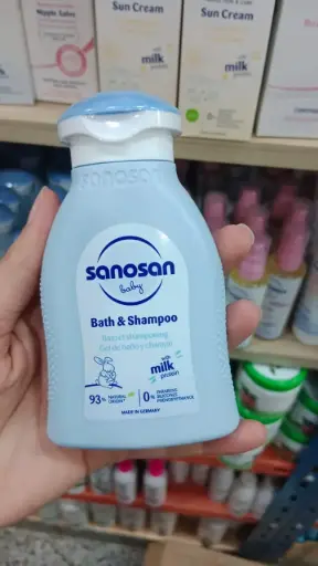 Sanosan Baby Bath & Shampoo - جل استحمام وشامبو للأطفال