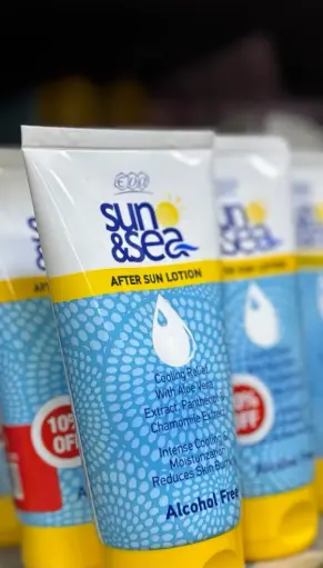 Eva Sun & Sea After Sun Lotion - عناية مهدئة ومنعشة لبشرتك بعد الشمس